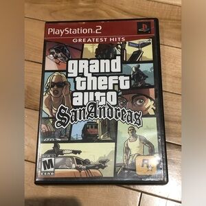 Sony PlayStation 2 Grand Theft Auto: San Andreas